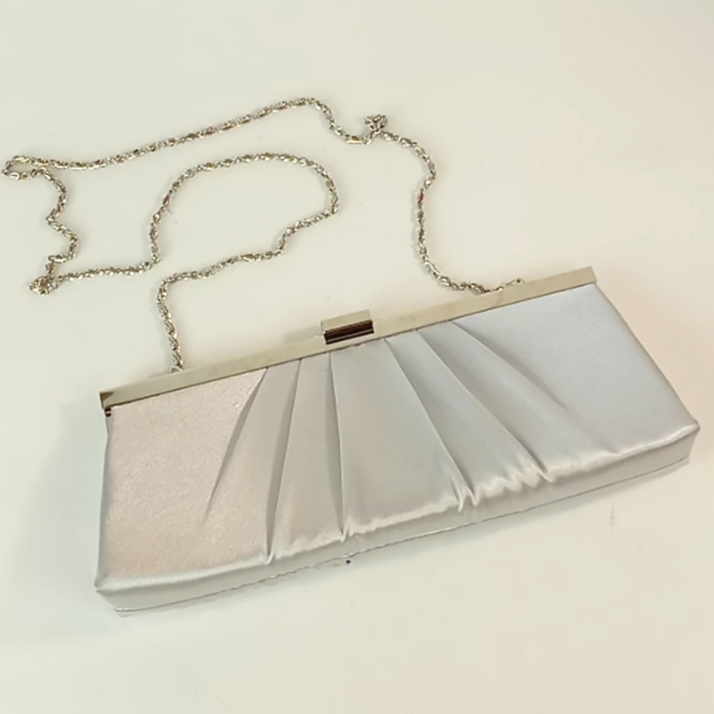 Vintage Satin Handbag Clutch Shoulder bag